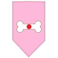 Unconditional Love Bone Flag Japan  Screen Print Bandana Light Pink Small UN851720